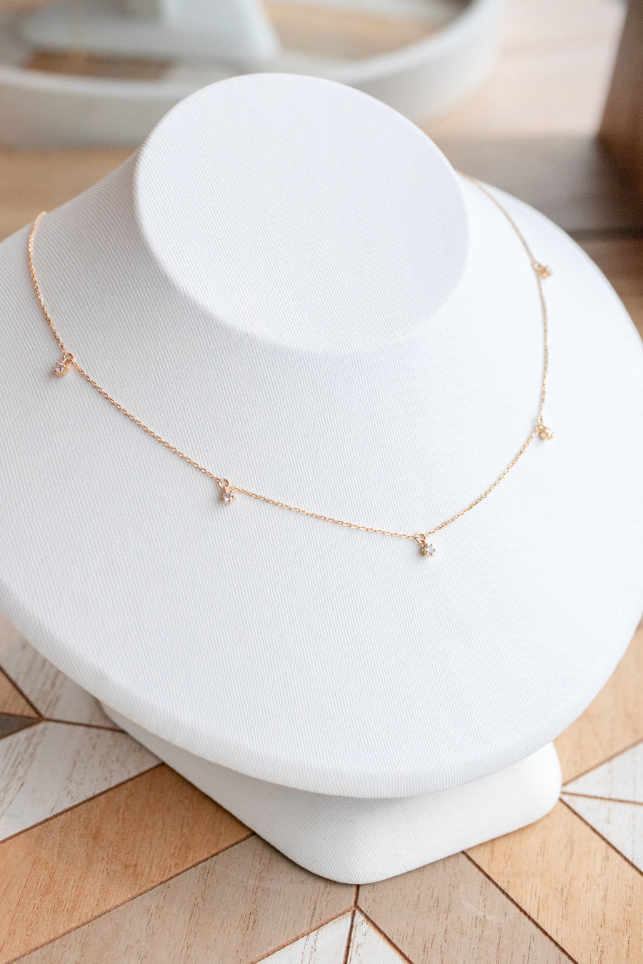 Étoiles Top Quality diamond 18K Gold Necklace