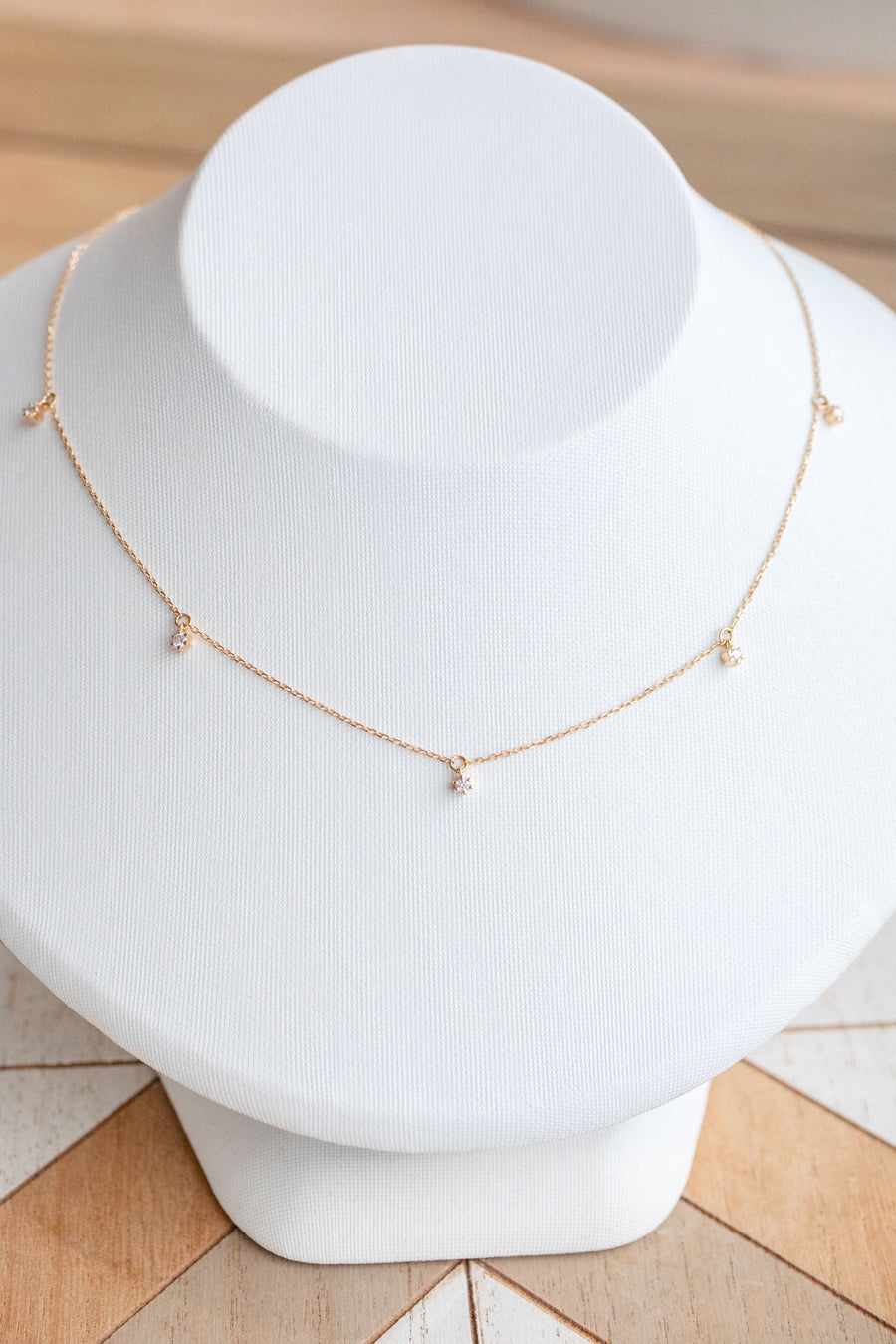 Étoiles Top Quality diamond 18K Gold Necklace